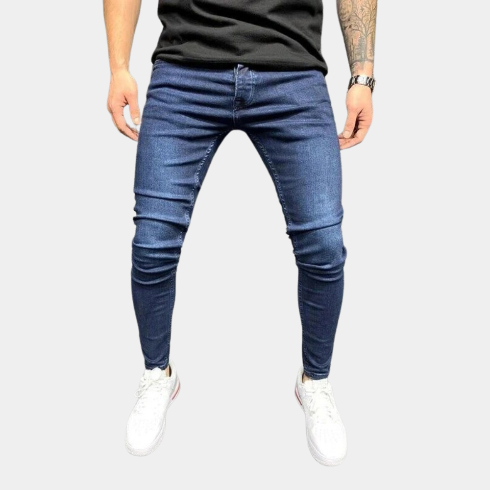 Afslappet skinny herenbroek