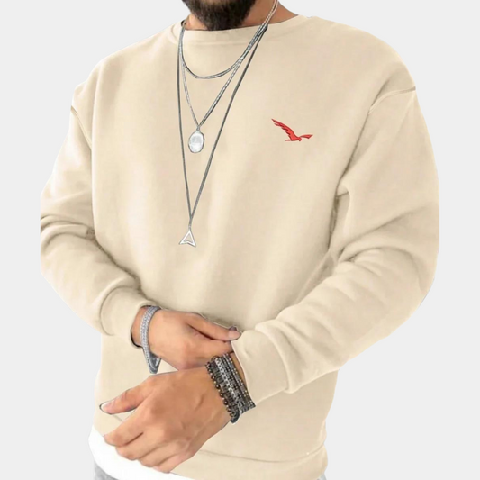 Komfortabel og stilfuld sweatshirt til mænd