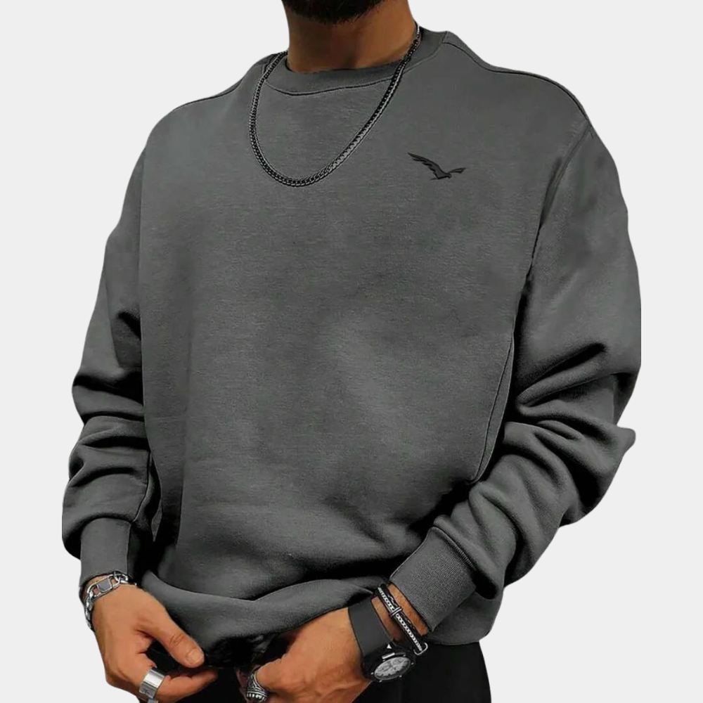 Komfortabel og stilfuld sweatshirt til mænd