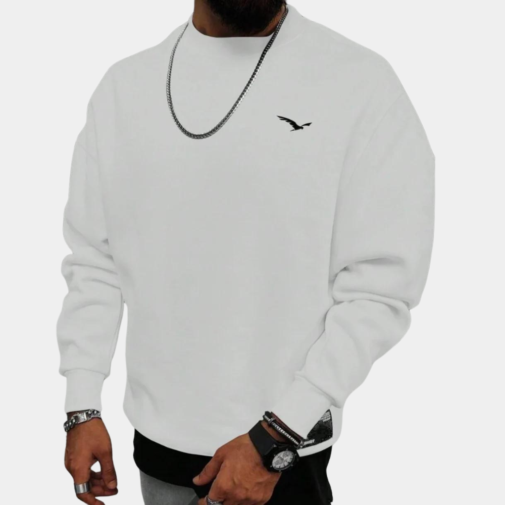 Komfortabel og stilfuld sweatshirt til mænd