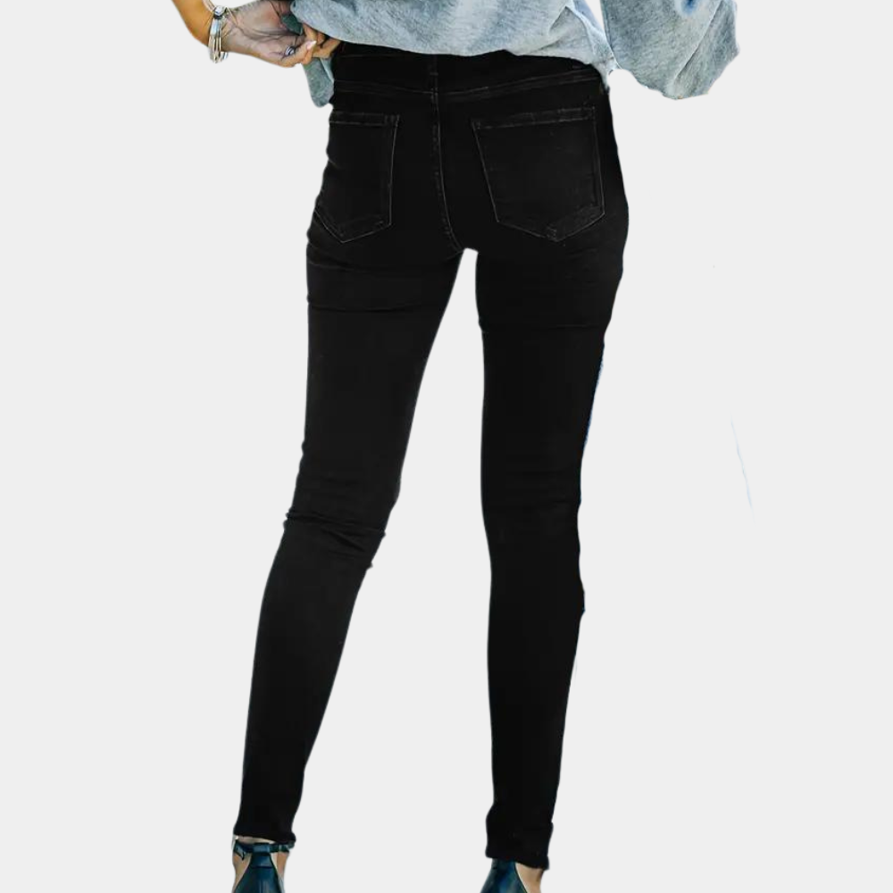 Skinny afslappede jeans til kvinder