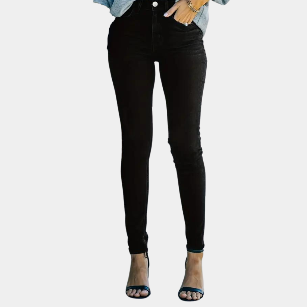 Skinny afslappede jeans til kvinder