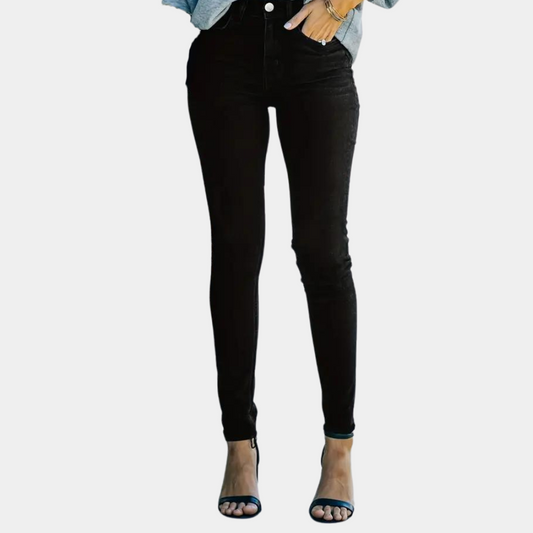 Skinny afslappede jeans til kvinder