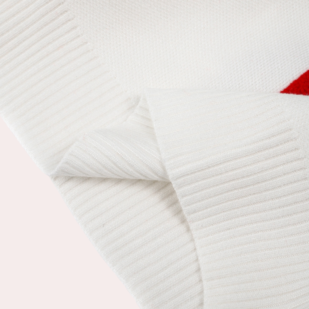 Elegant strikket trøje til damer