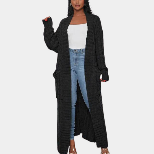 Kabelstrik foran Lang linje Cardigan