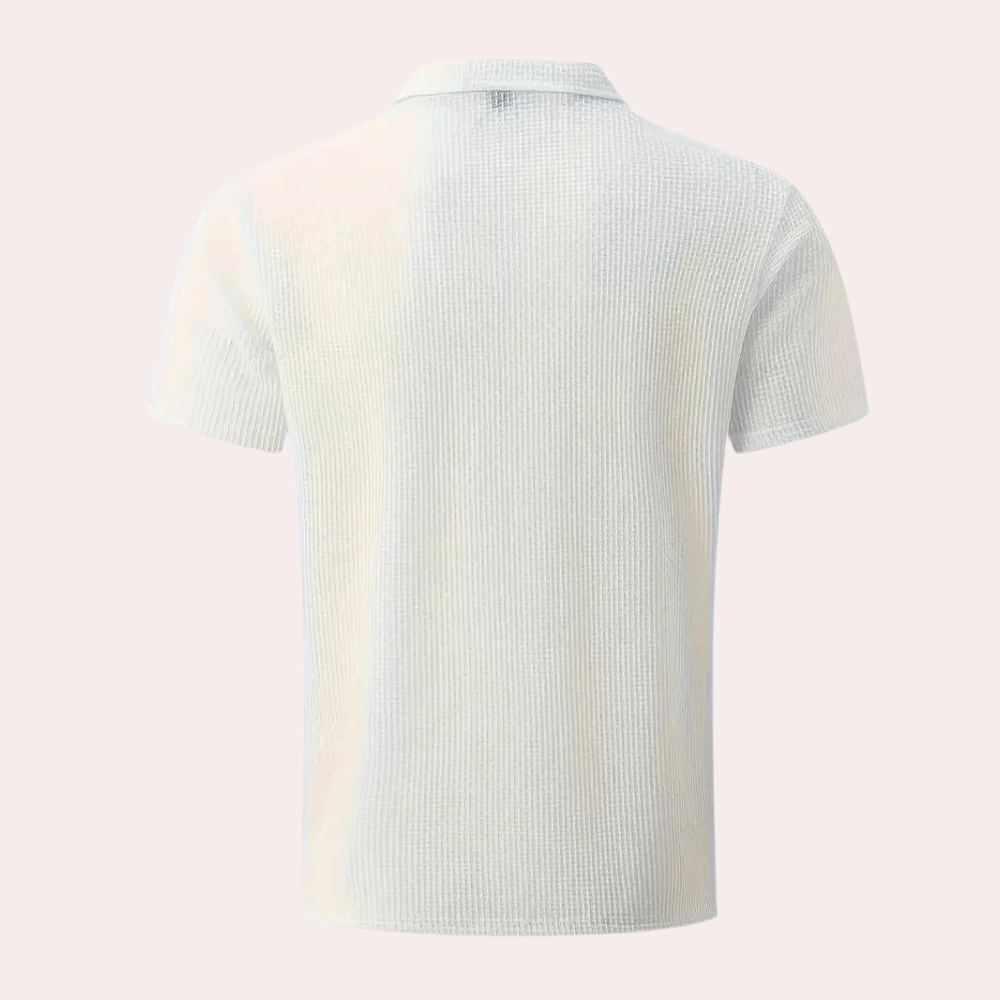 Mesh-poloshirt til mænd