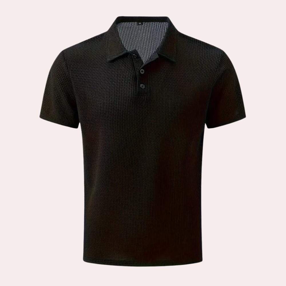 Mesh-poloshirt til mænd