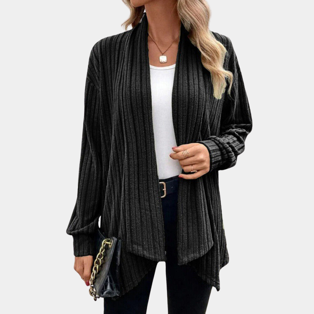 Afslappet kvindetop Sweater Strikket cardigan