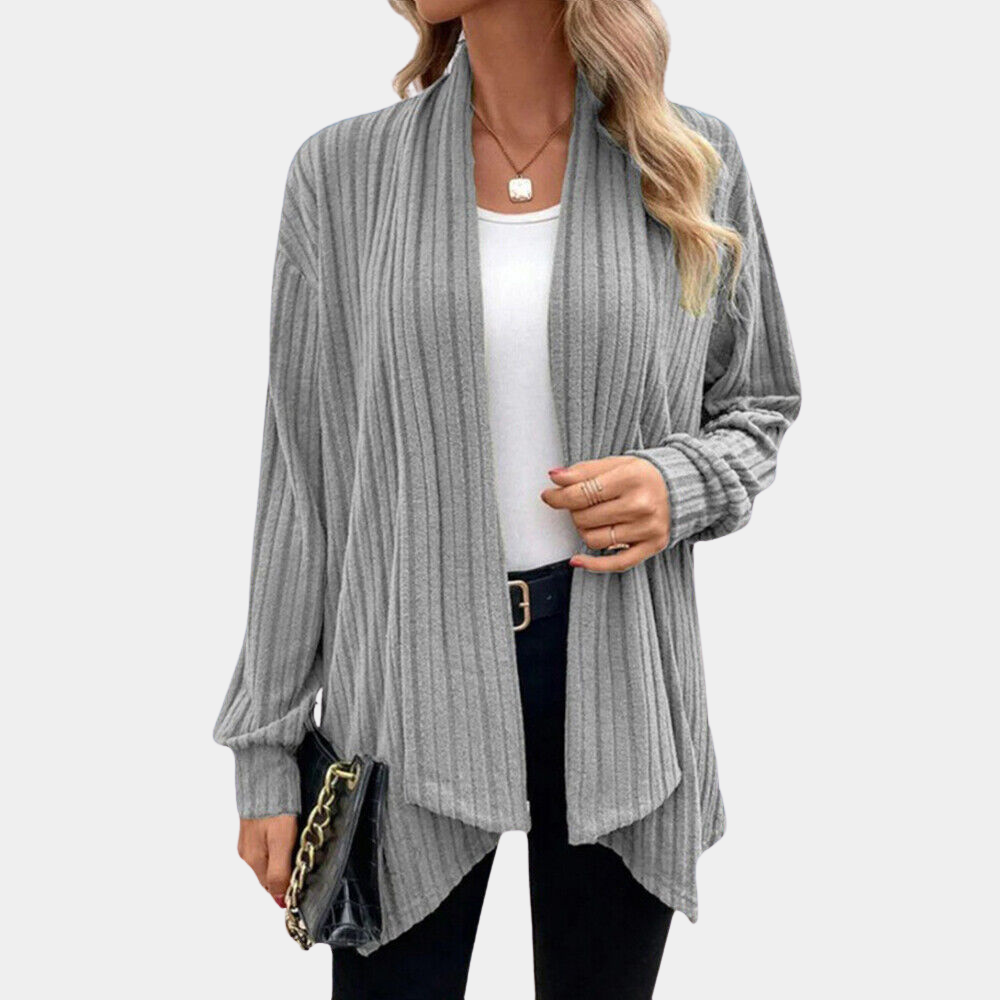 Afslappet kvindetop Sweater Strikket cardigan