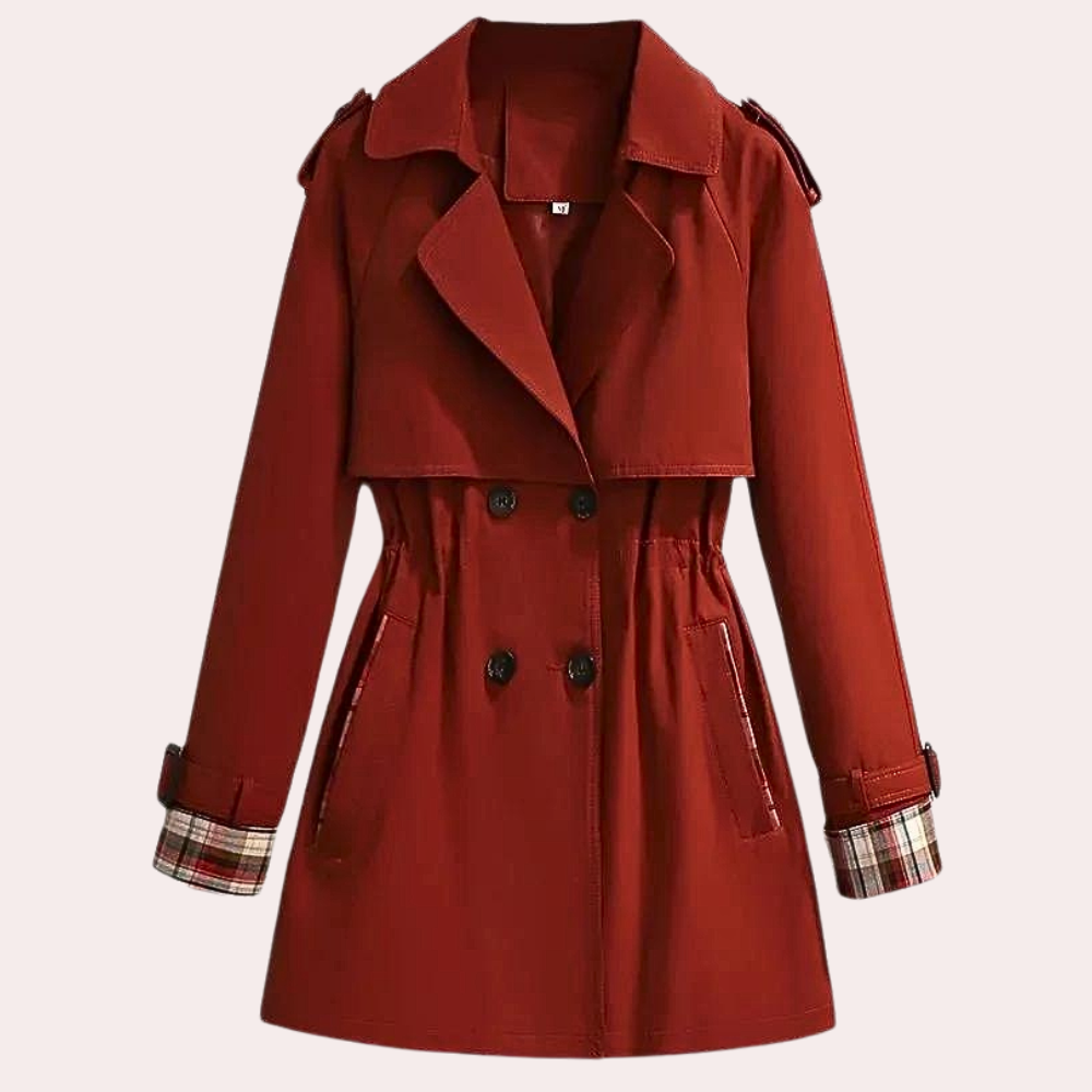 Moderigtig trenchcoat til kvinder