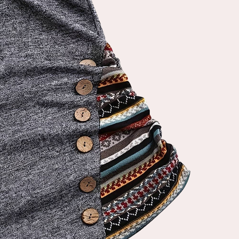 Sweatshirt til kvinder i etnisk stil