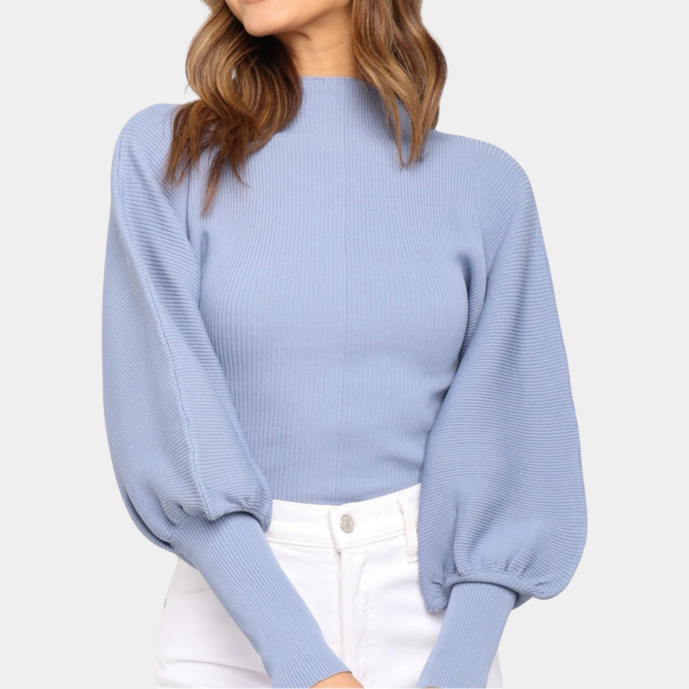 Pufærmet fit sweater