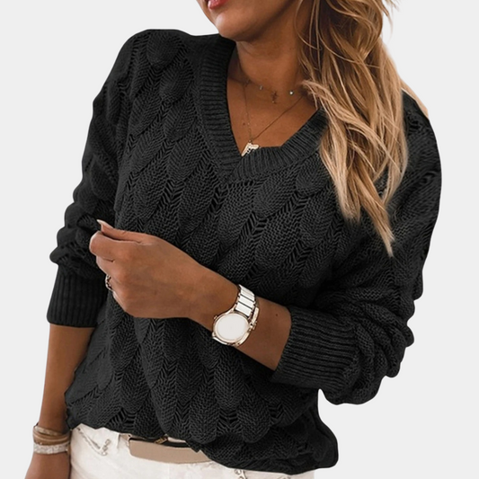 Essential strikket sweater til kvinder