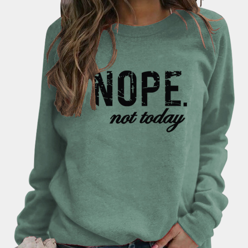 Nope Ikke i dag Sweater