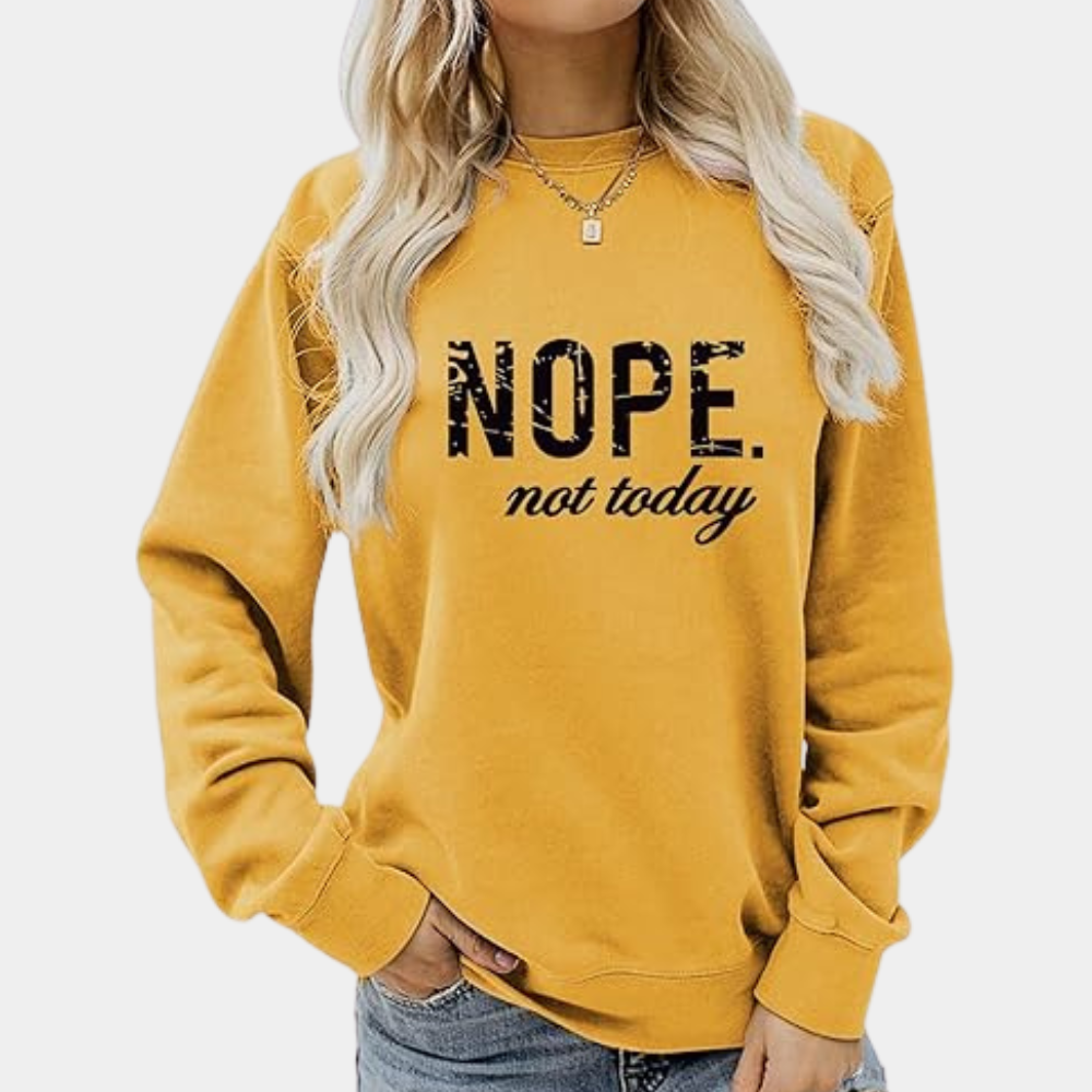 Nope Ikke i dag Sweater