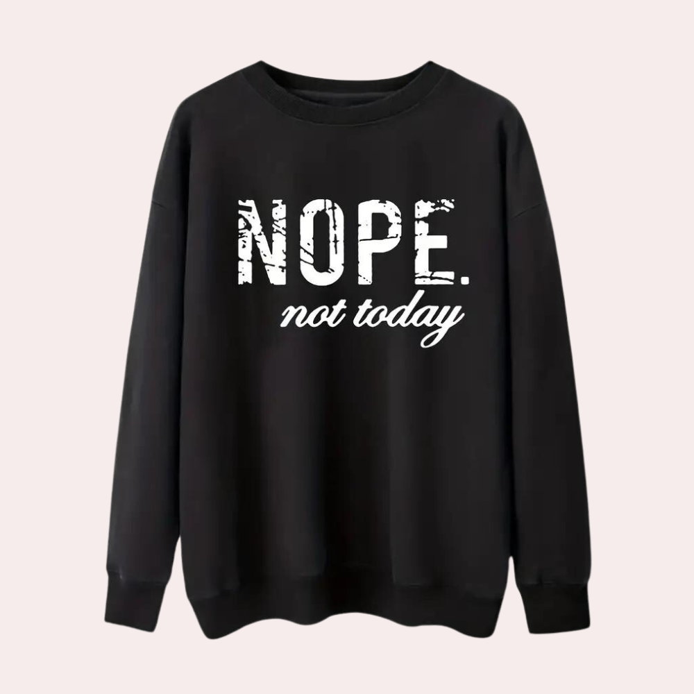 Nope Ikke i dag Sweater