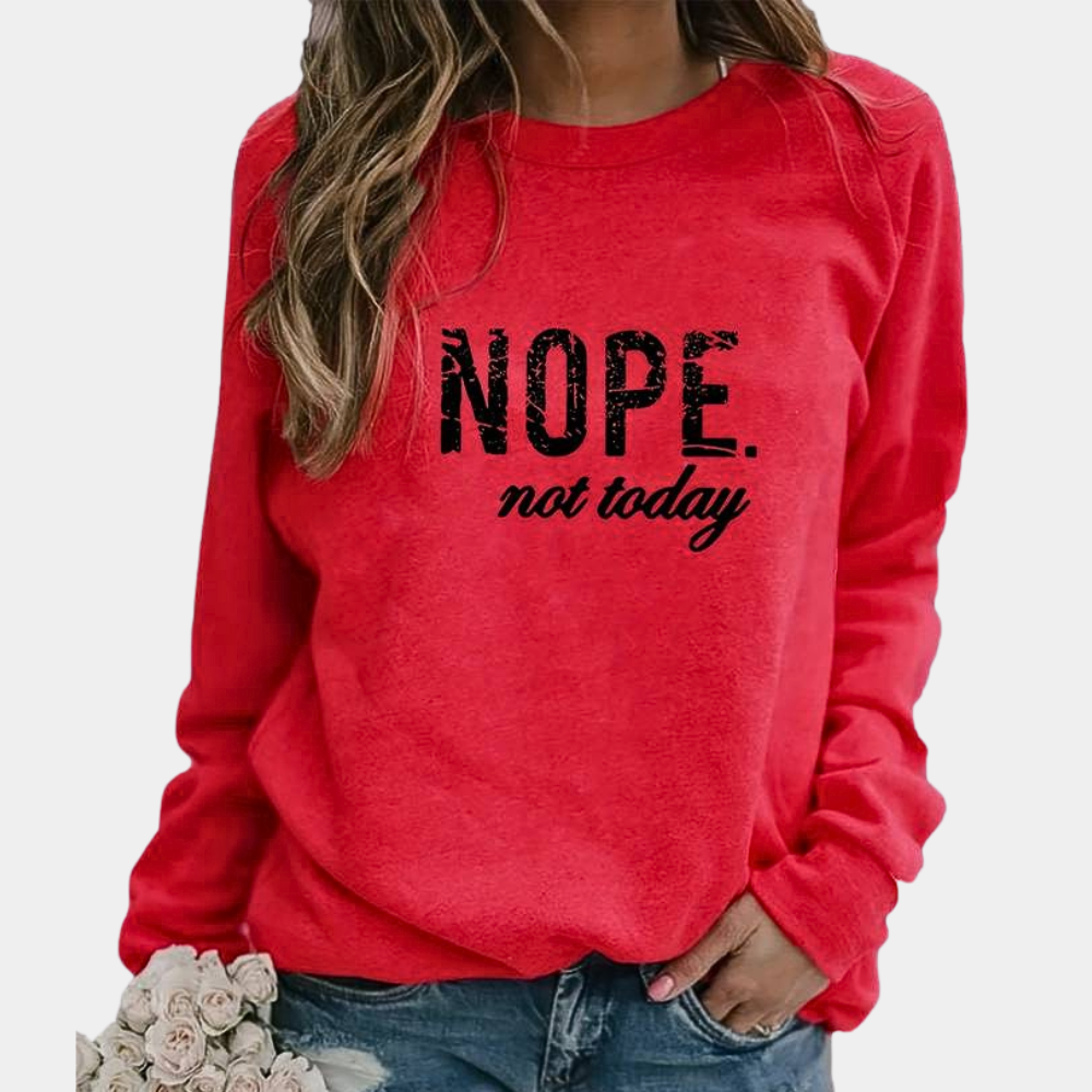 Nope Ikke i dag Sweater