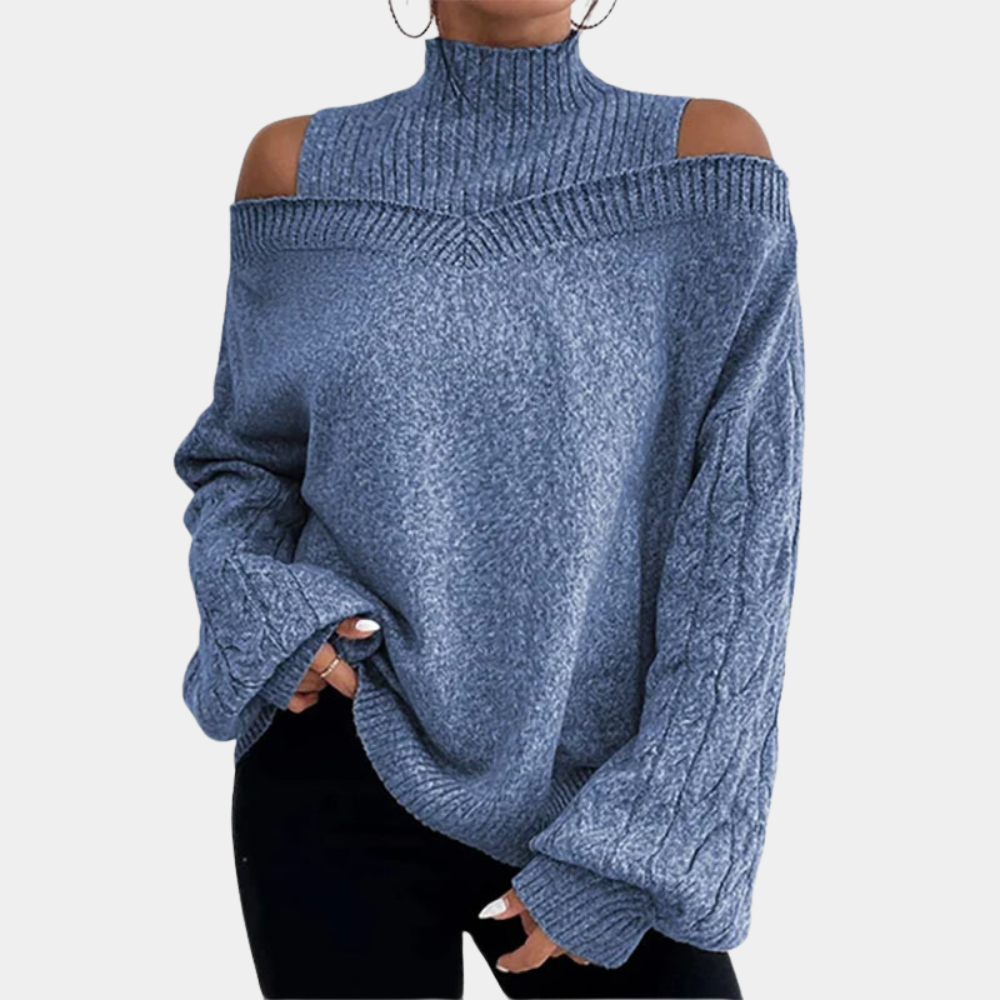 Sweater uden skuldre