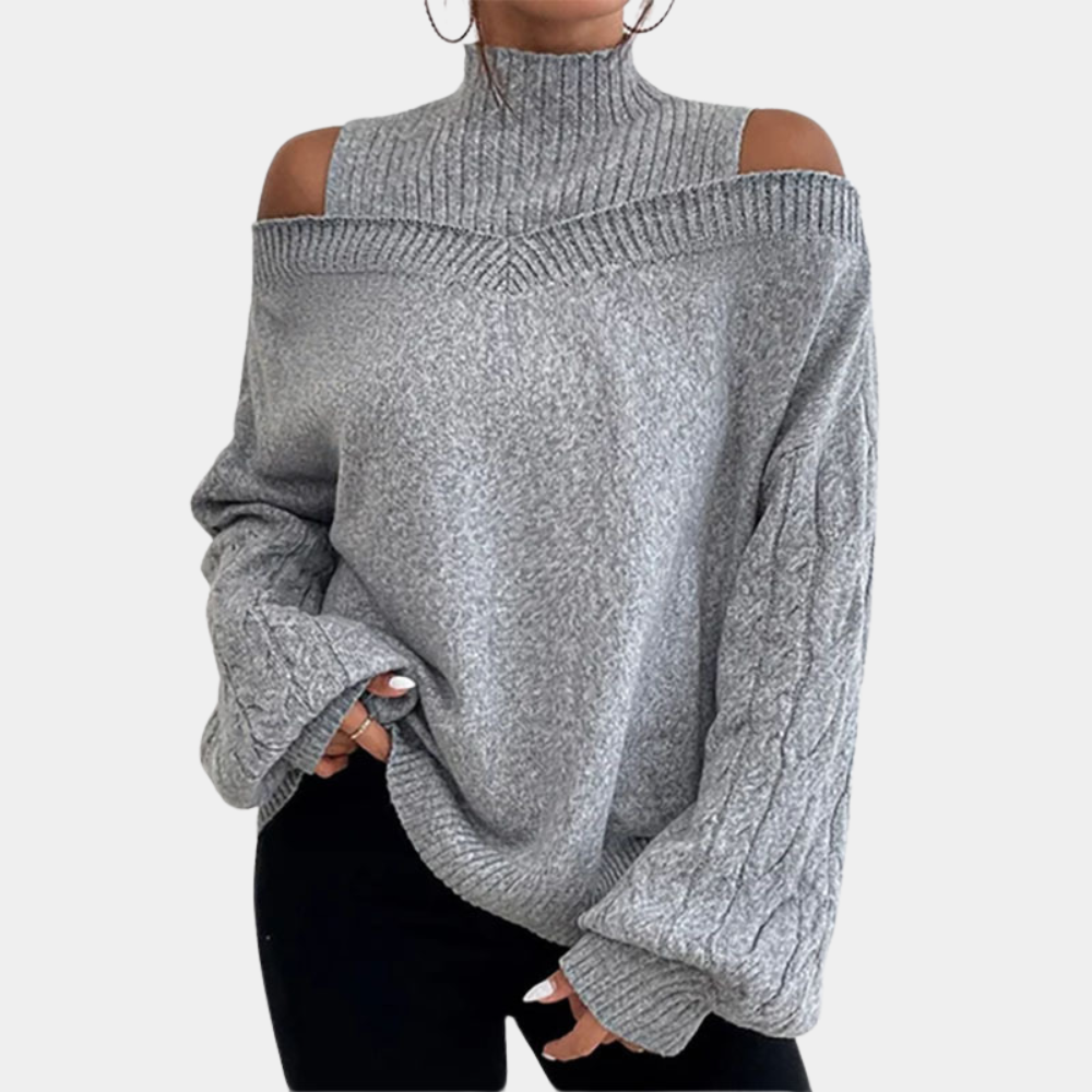 Sweater uden skuldre