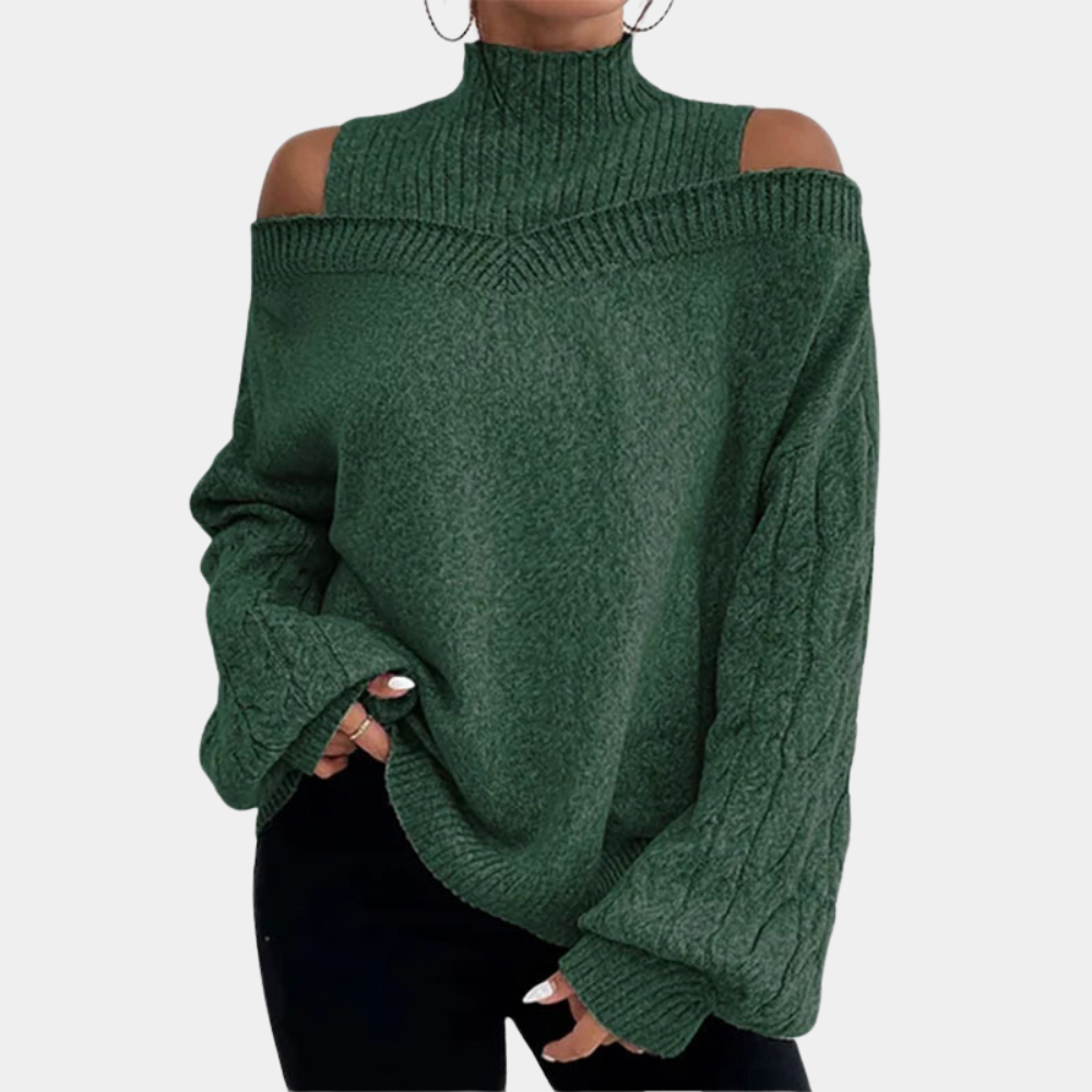 Sweater uden skuldre