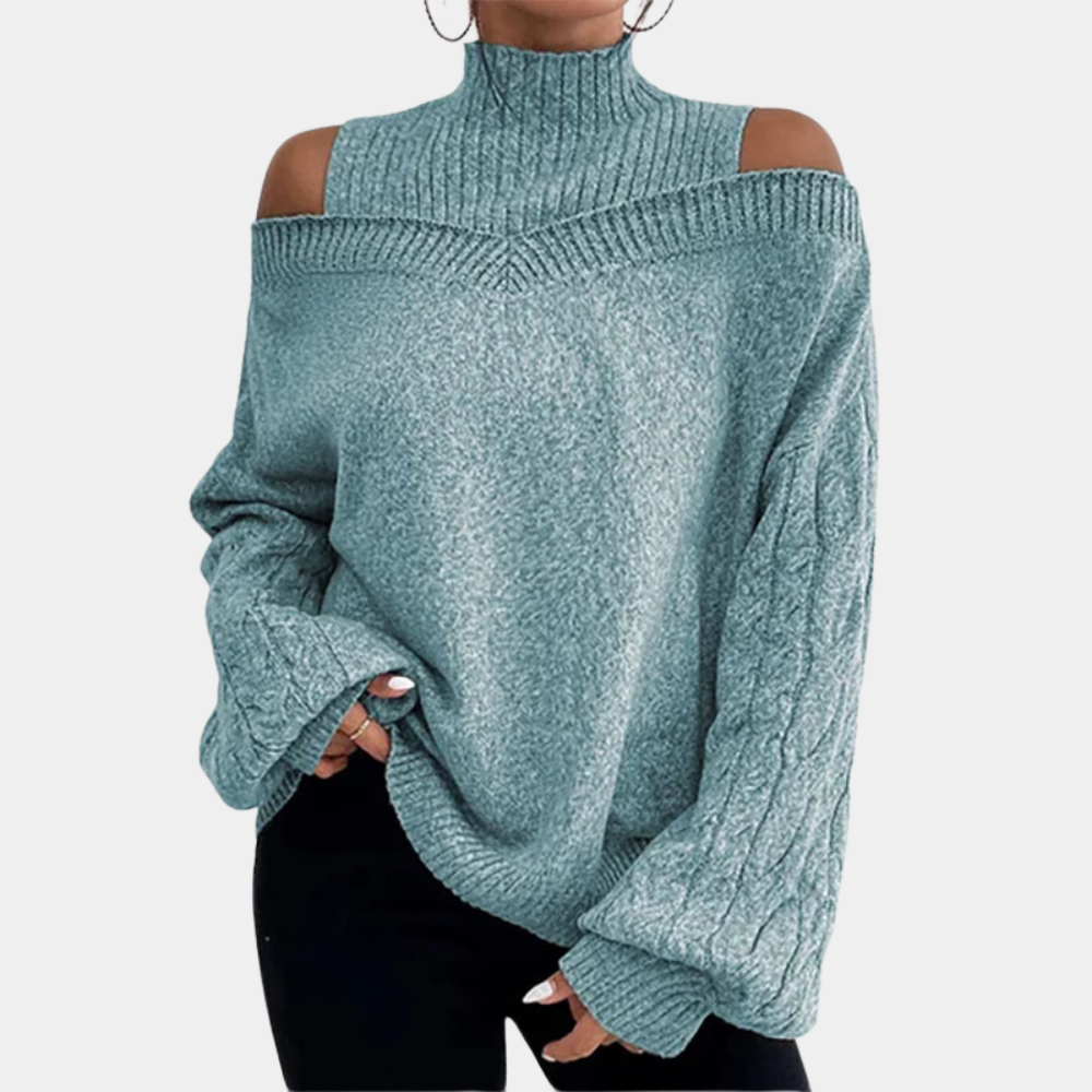 Sweater uden skuldre
