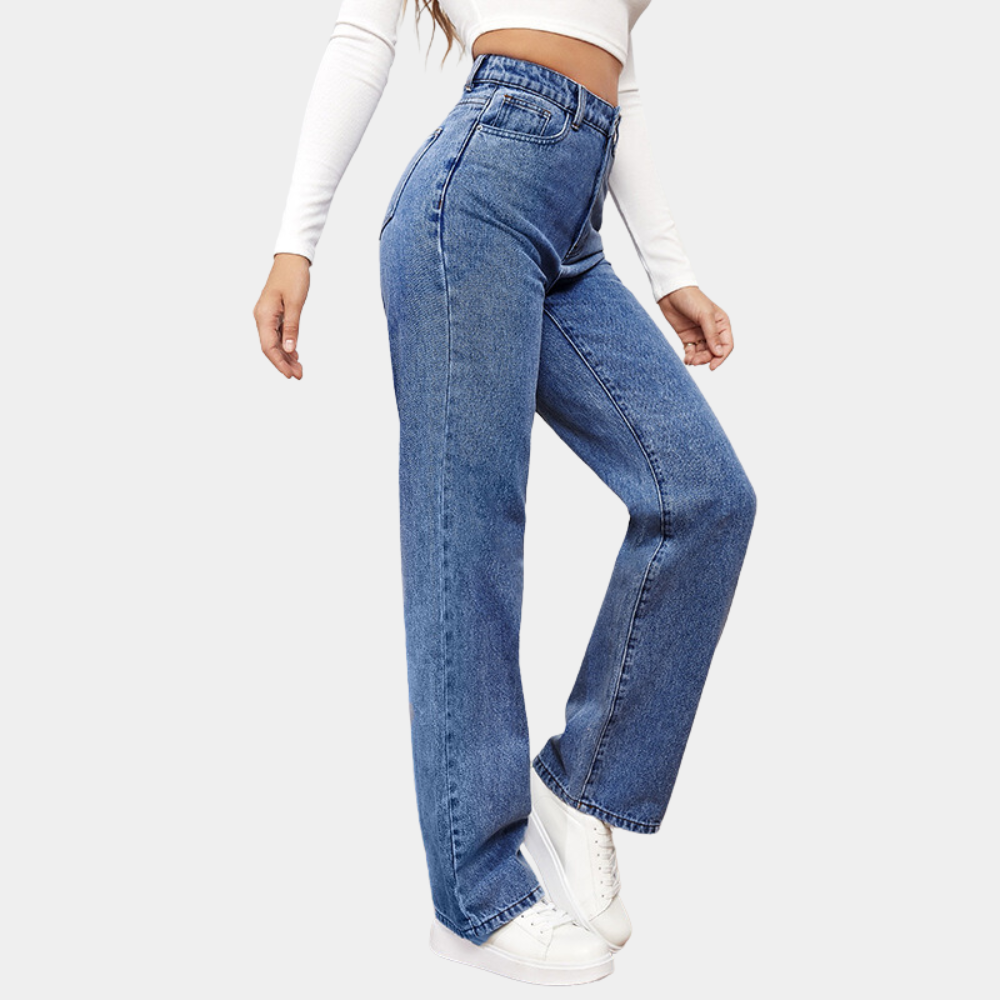 Afslappede baggy jeans til kvinder