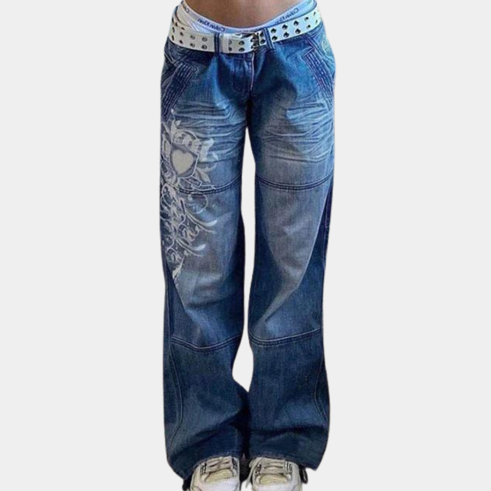 Cargo jeans til kvinder