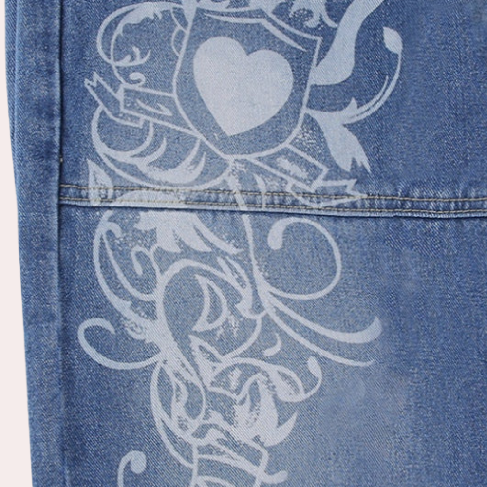 Cargo jeans til kvinder