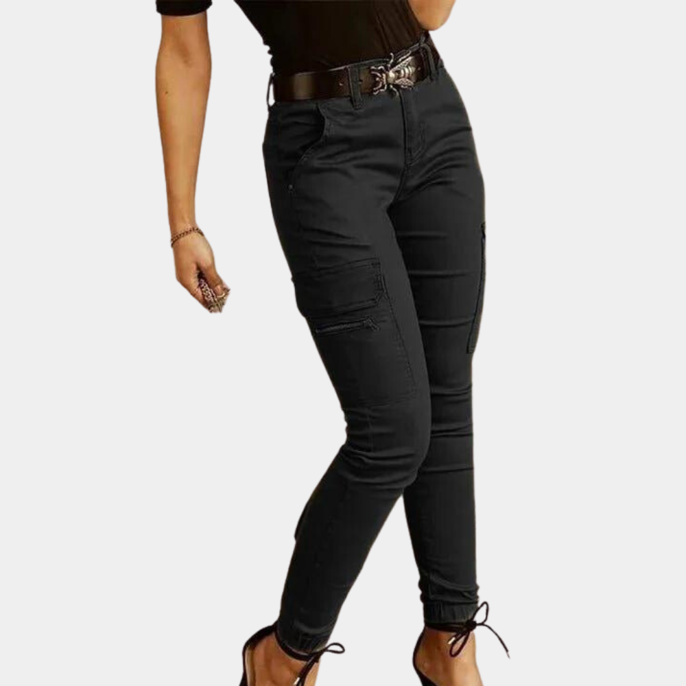 Afslappede cargo-jeans til kvinder