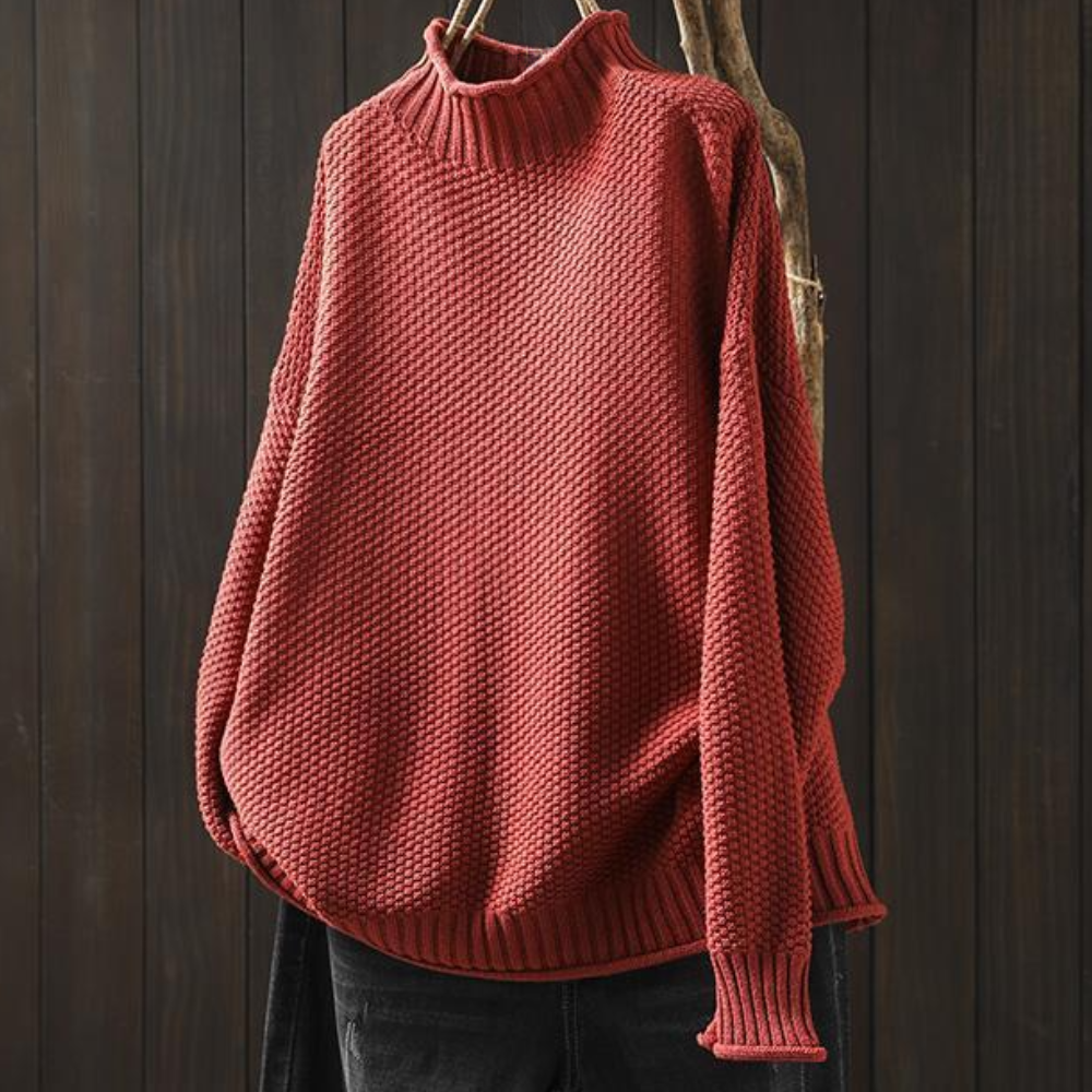 Elegant strikket dametrøje