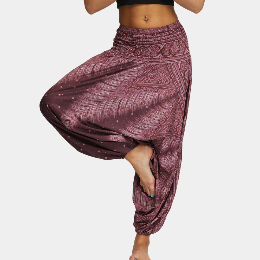 Afslappede Los Fit yogabukser til kvinder