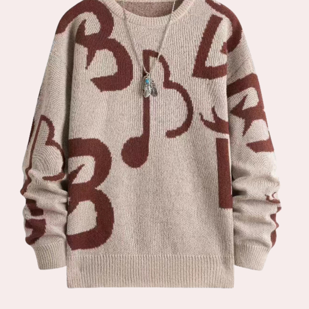 Behagelig varm sweater til mænd