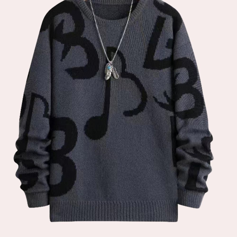 Behagelig varm sweater til mænd