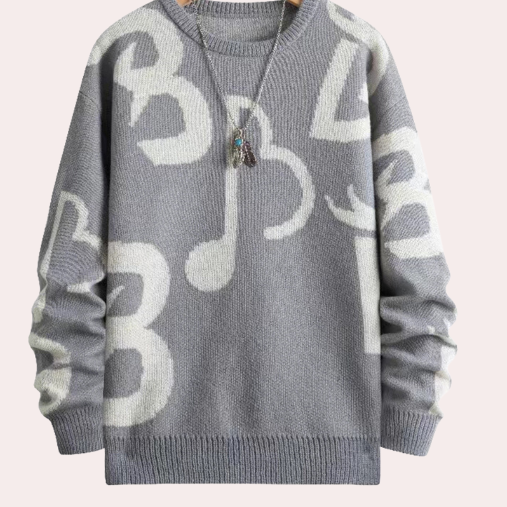 Behagelig varm sweater til mænd