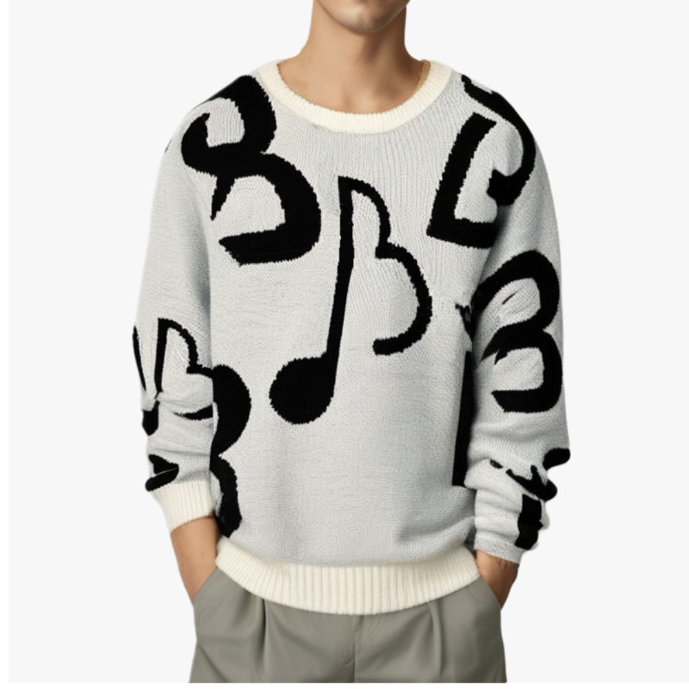 Behagelig varm sweater til mænd