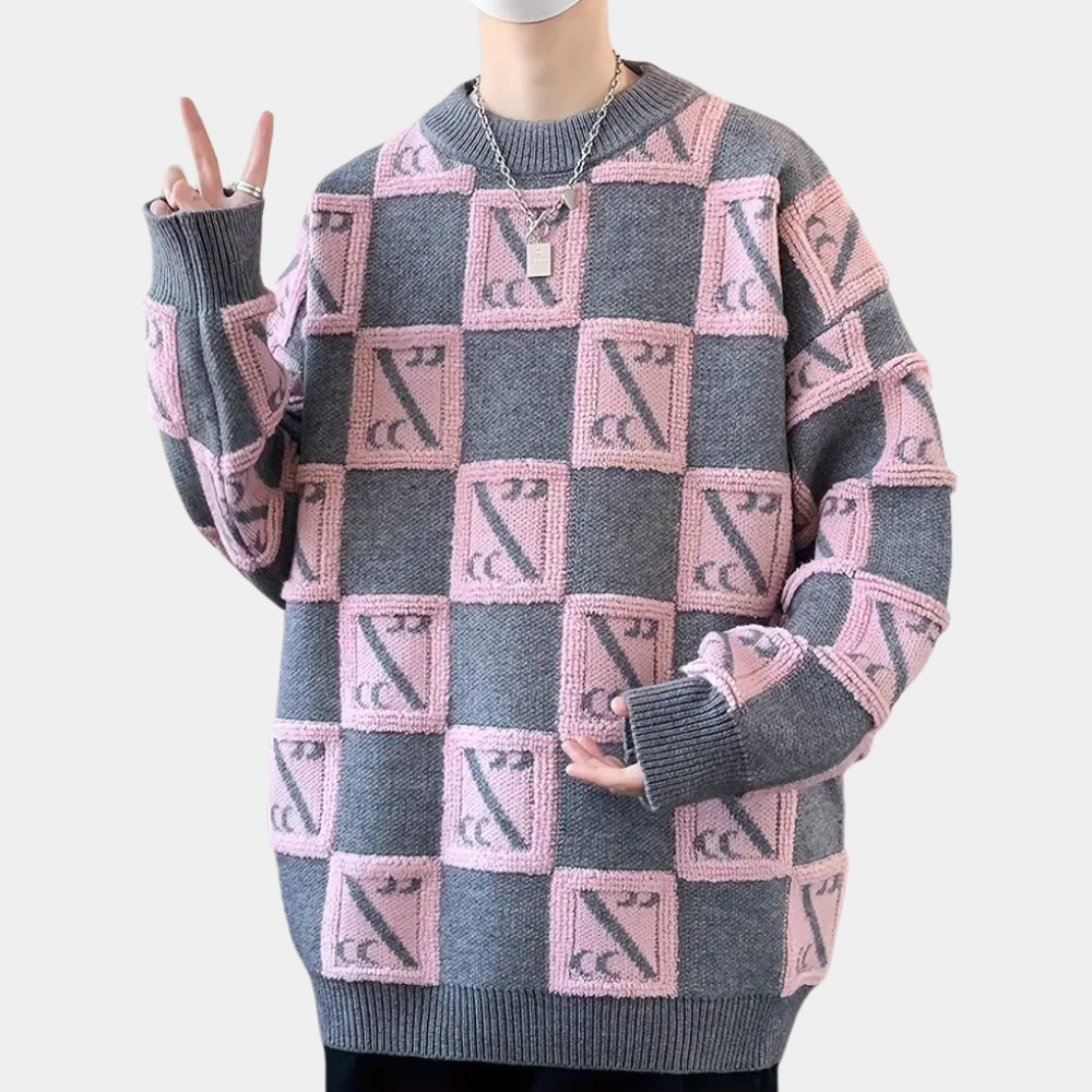Stilfuld varm sweater til mænd