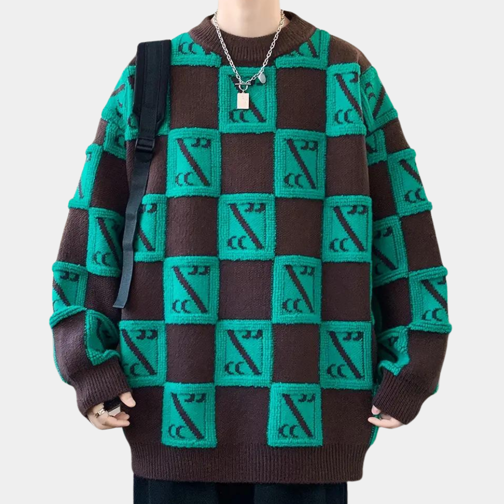 Stilfuld varm sweater til mænd