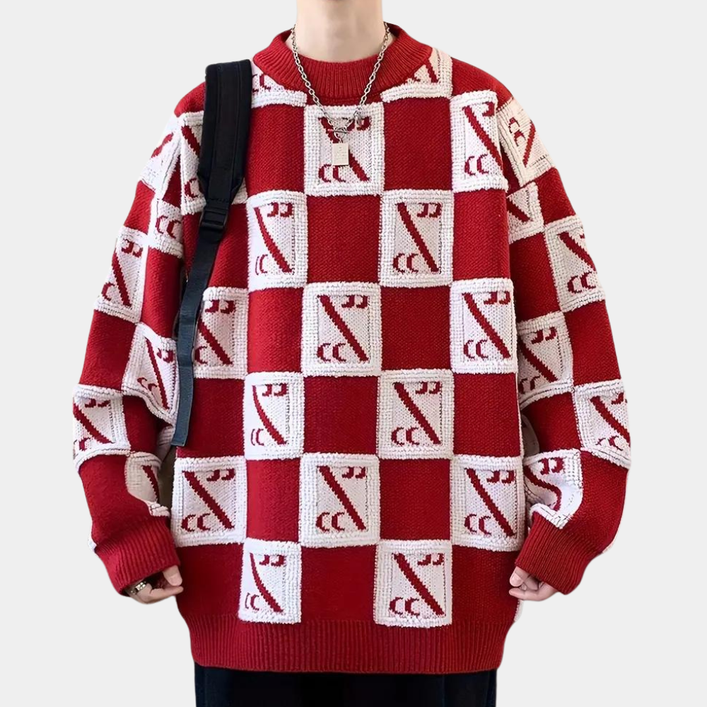 Stilfuld varm sweater til mænd