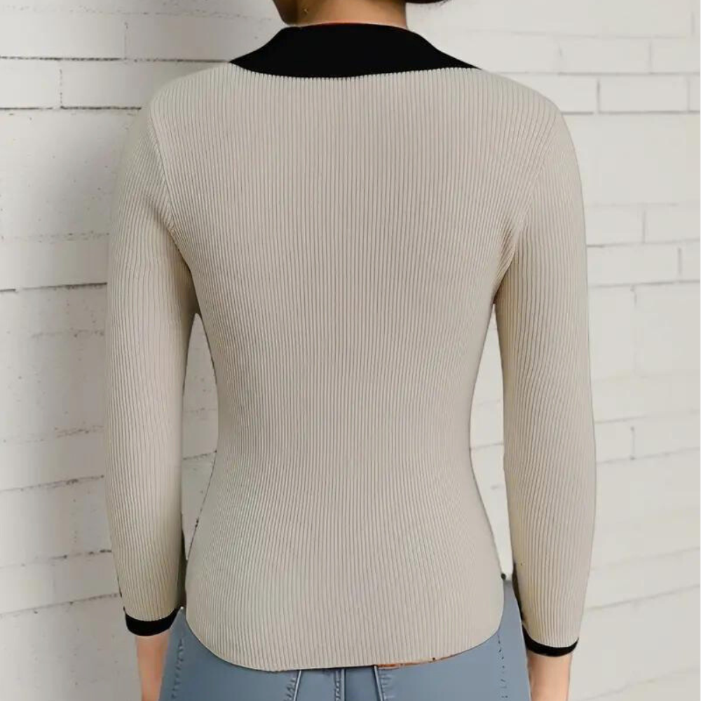 Smal strikket sweater