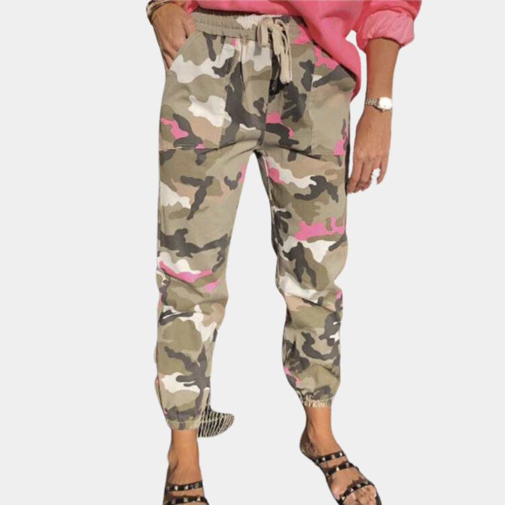 Trendy camouflagebukser til kvinder