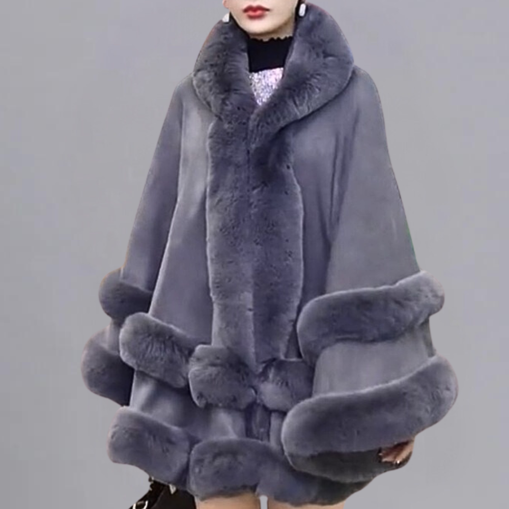 Vinter tyk stor pendul cardigan kappe