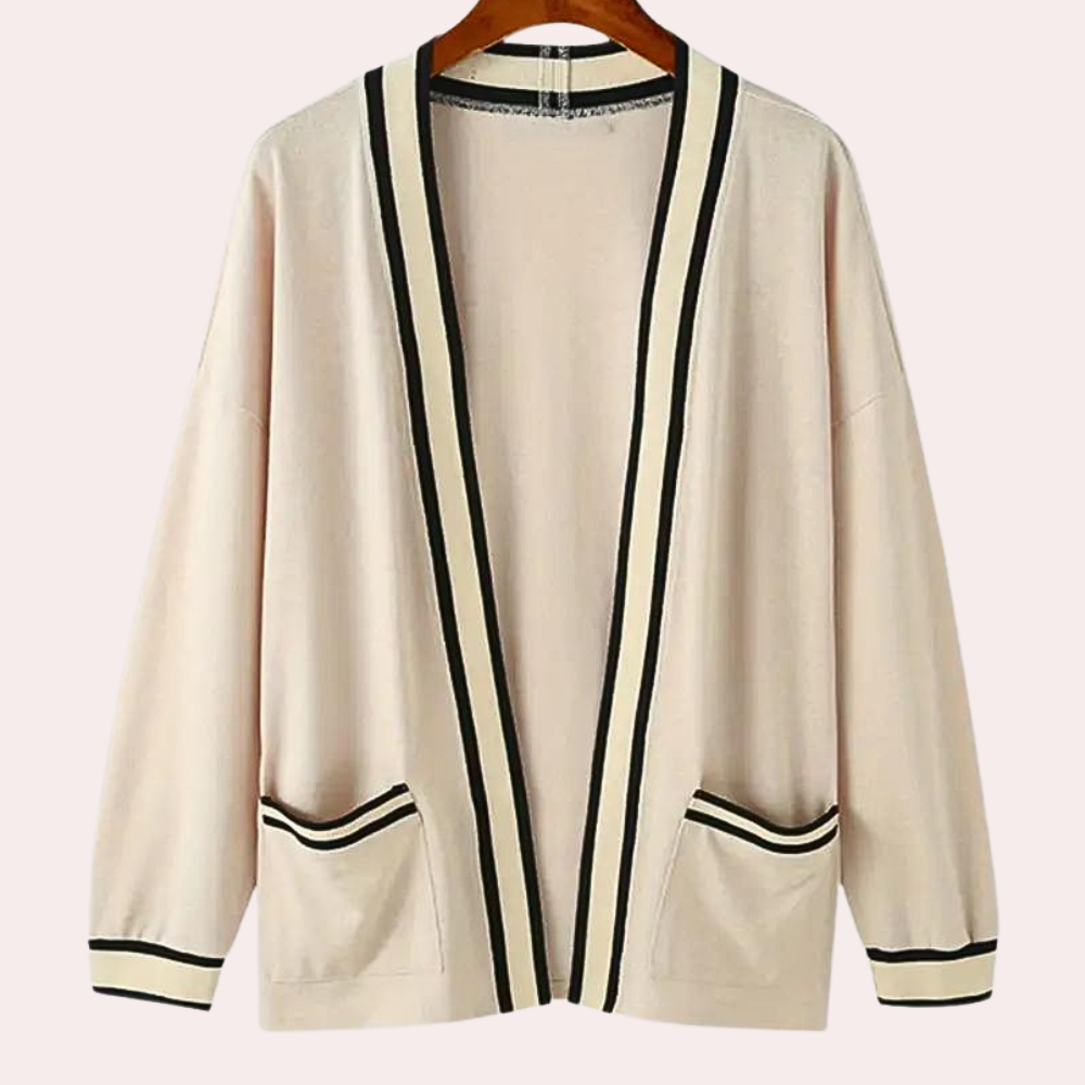 Stilfuld strikket cardigan til mænd