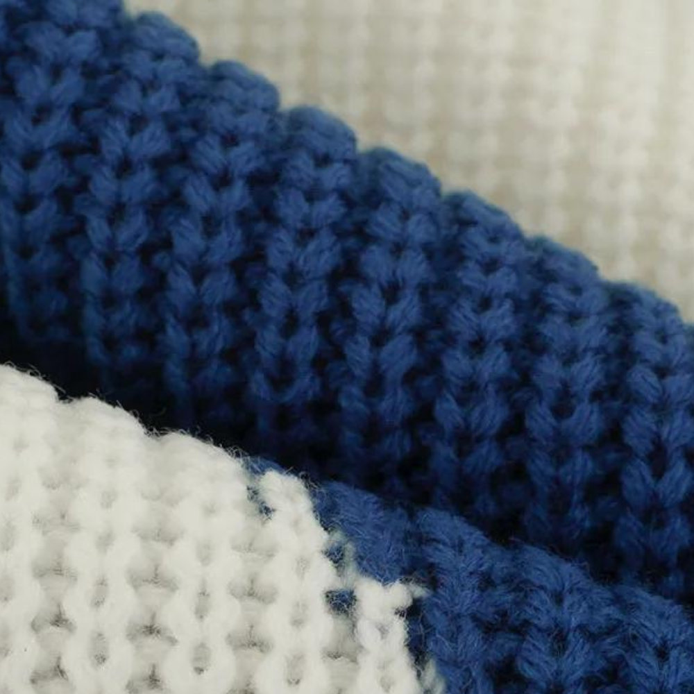 Trendy og behagelig strikket sweater til ham