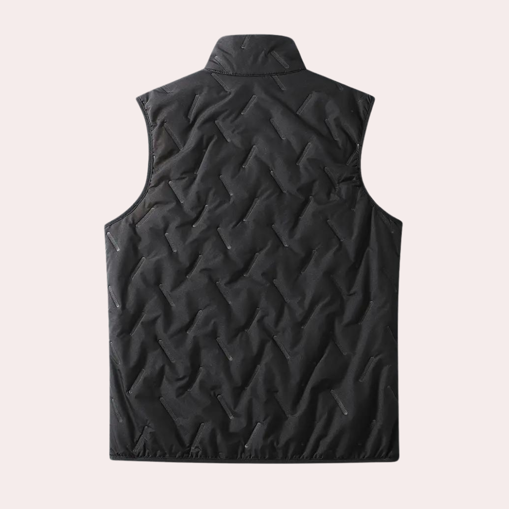 Relaxed Fit ærmeløs vest til mænd
