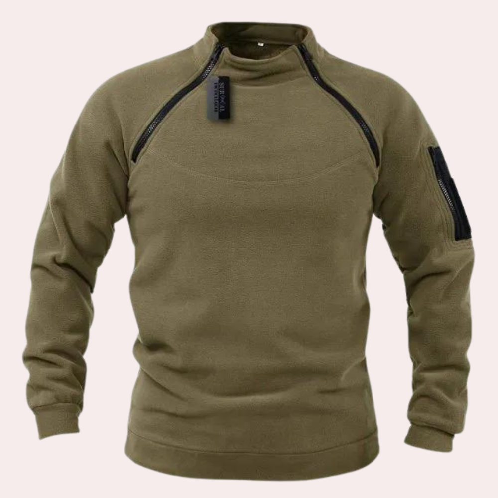 Alsidig strækbar sweater til hverdagsbrug til mænd