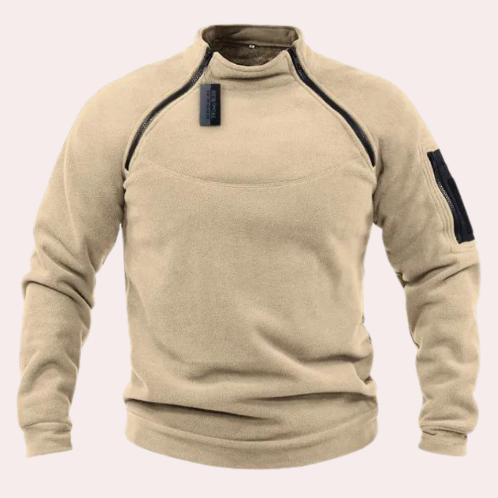 Alsidig strækbar sweater til hverdagsbrug til mænd