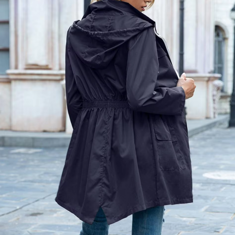Vindtæt regnfrakke Trench Jacket