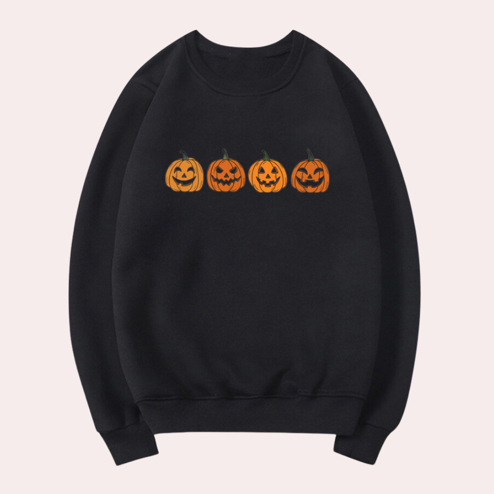 Moderne halloween-sweater til damer