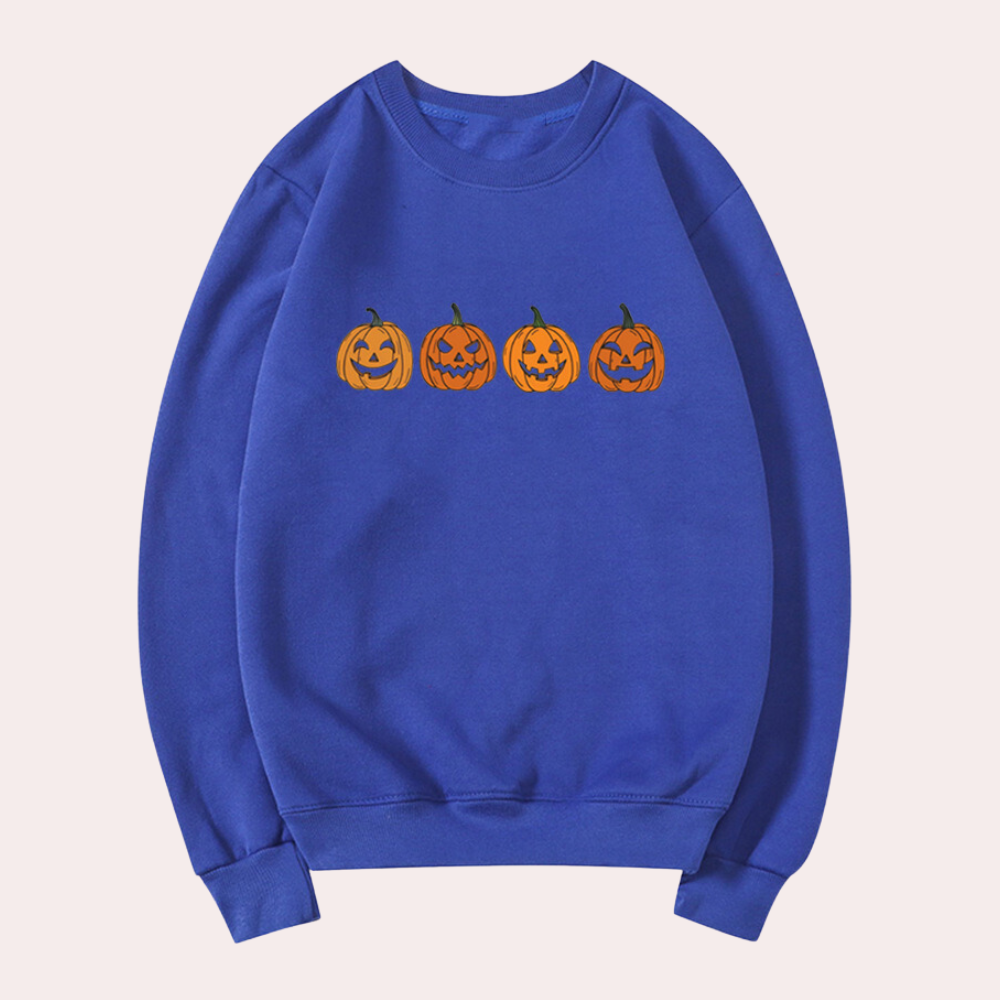 Moderne halloween-sweater til damer
