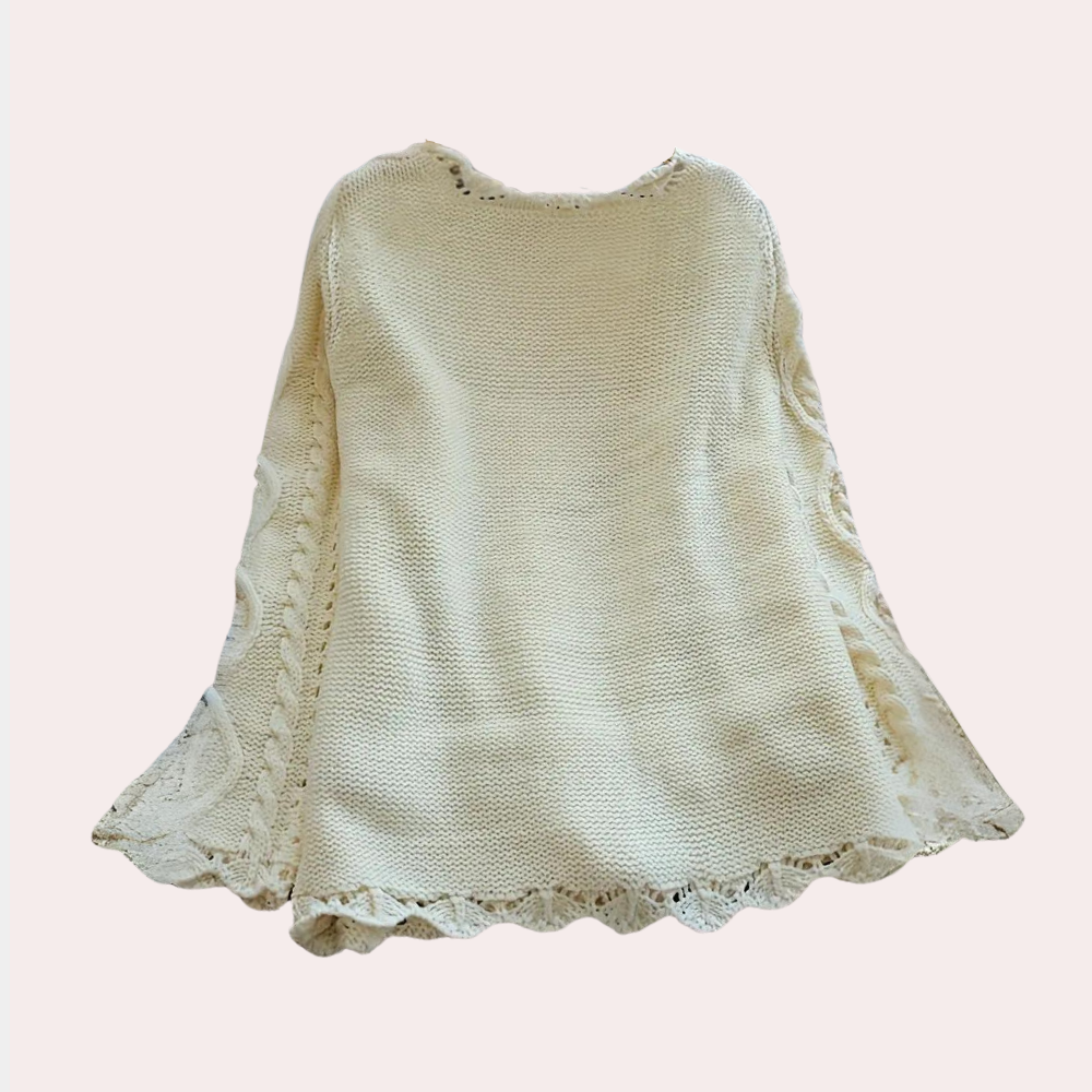 Sofistikeret strikket cardigan til kvinder